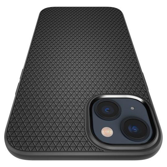 Spigen Liquid Air, matte black - iPhone 14 - Obrázek 5