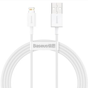 Baseus Superior Fast Charging Kabel Lightning 2.4A 1.5m White