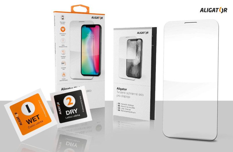 Ochranné tvrzené sklo ALIGATOR GLASS, Xiaomi Redmi 9A/9C/9AT - Obrázek 2