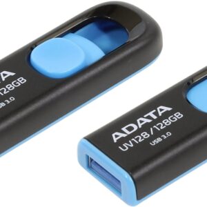 ADATA UV128 USB 3.0 Flash Disk 128GB 40MBps Modrá