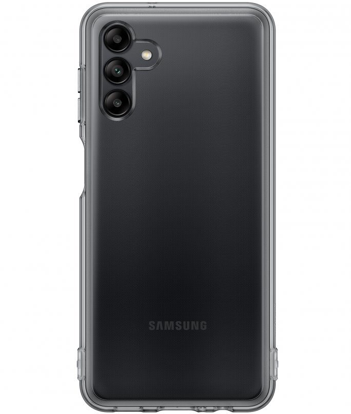 EF-QA047TBE Samsung Soft Clear Kryt pro Galaxy A04s / A13 5G Black
