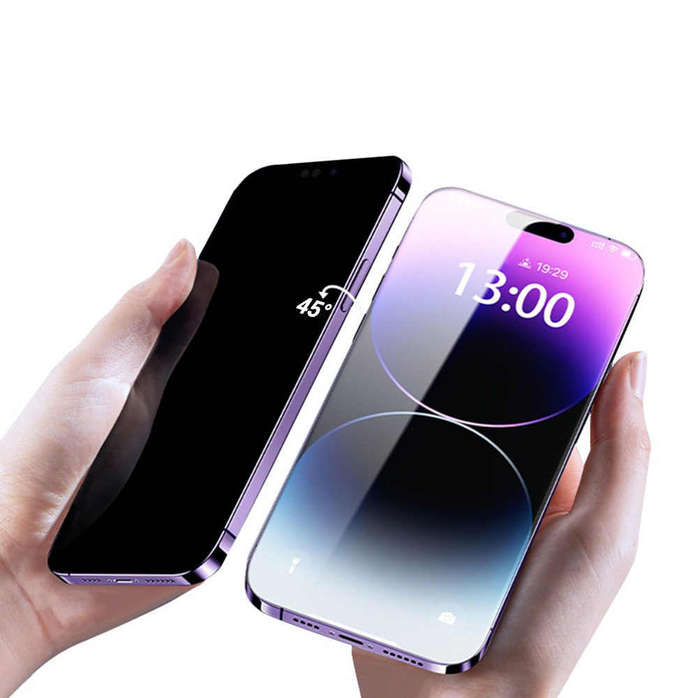 Tvrzené sklo 3D pro Apple iPhone 11 Black - Privacy Glass - Obrázek 5