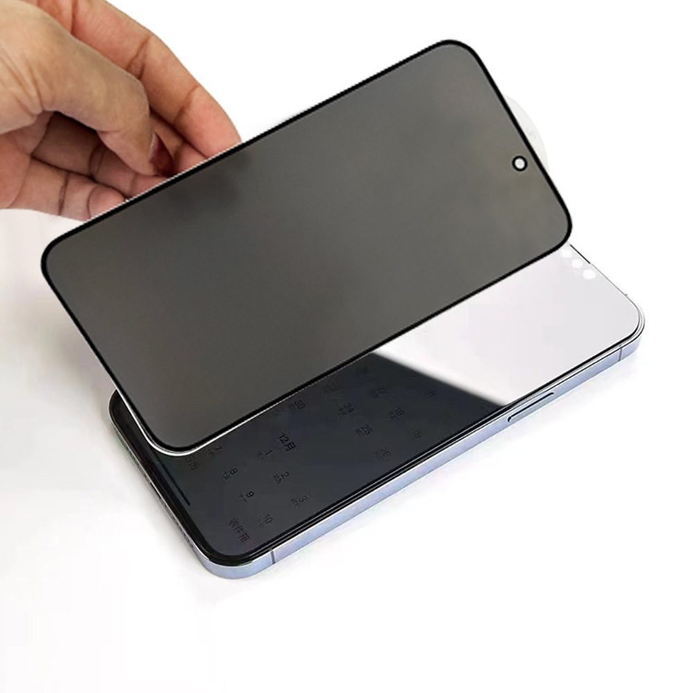 Tvrzené sklo 3D pro Apple iPhone 11 Black - Privacy Glass - Obrázek 6
