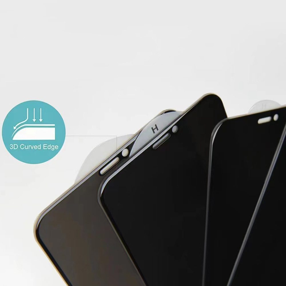 Tvrzené sklo 3D pro Apple iPhone 11 Black - Privacy Glass - Obrázek 7