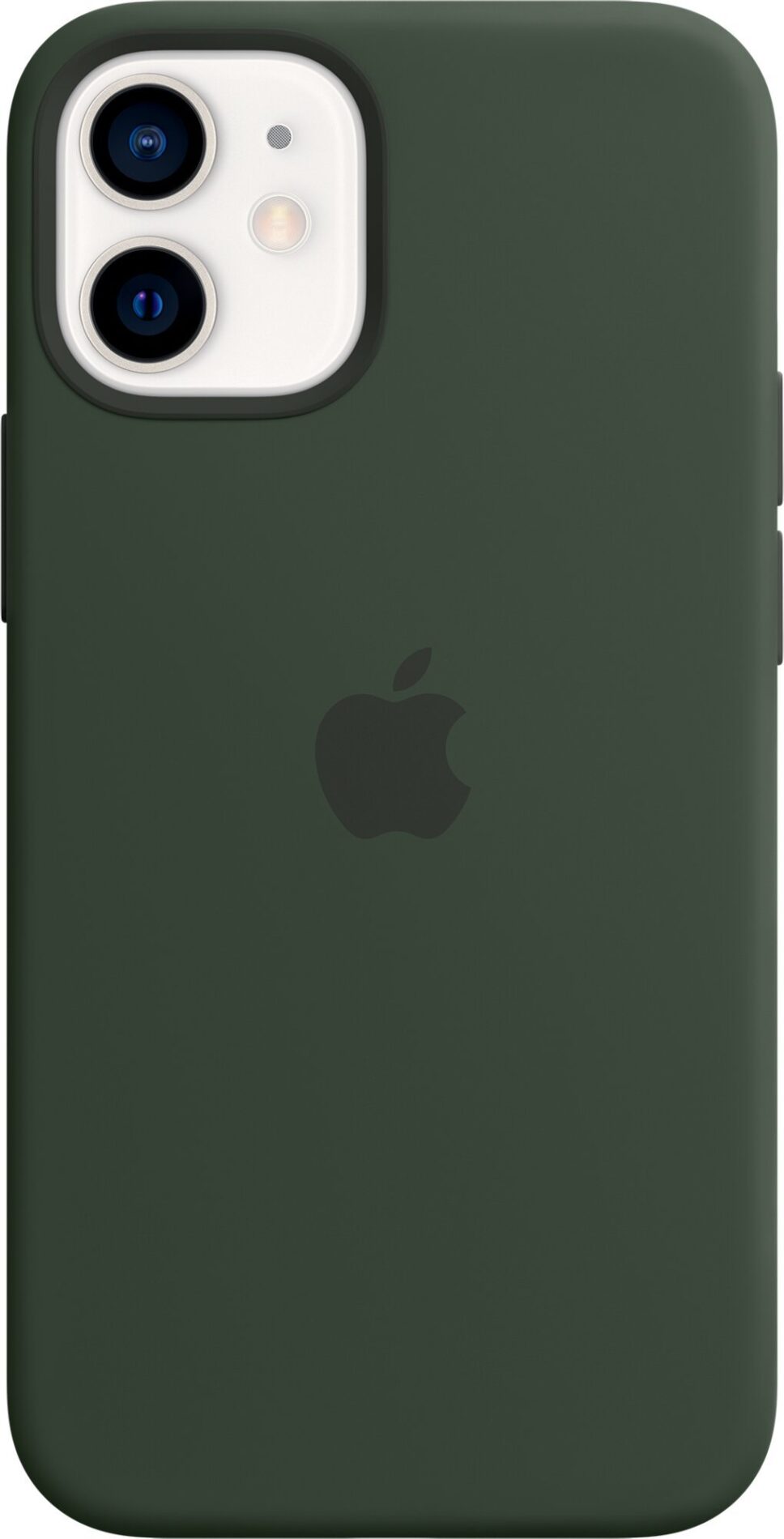 Apple MHKR3ZM/A Originální Silikonový Kryt vč. Magsafe pro iPhone 12 mini Cypress Green