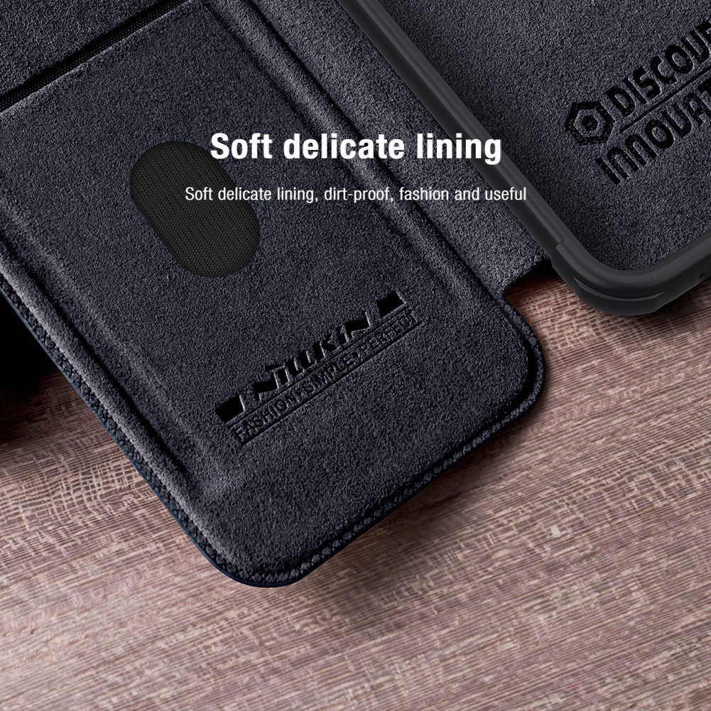 Nillkin Qin Book PRO Pouzdro pro Samsung Galaxy A14 4G / A14 5G Black / Černá - Obrázek 4
