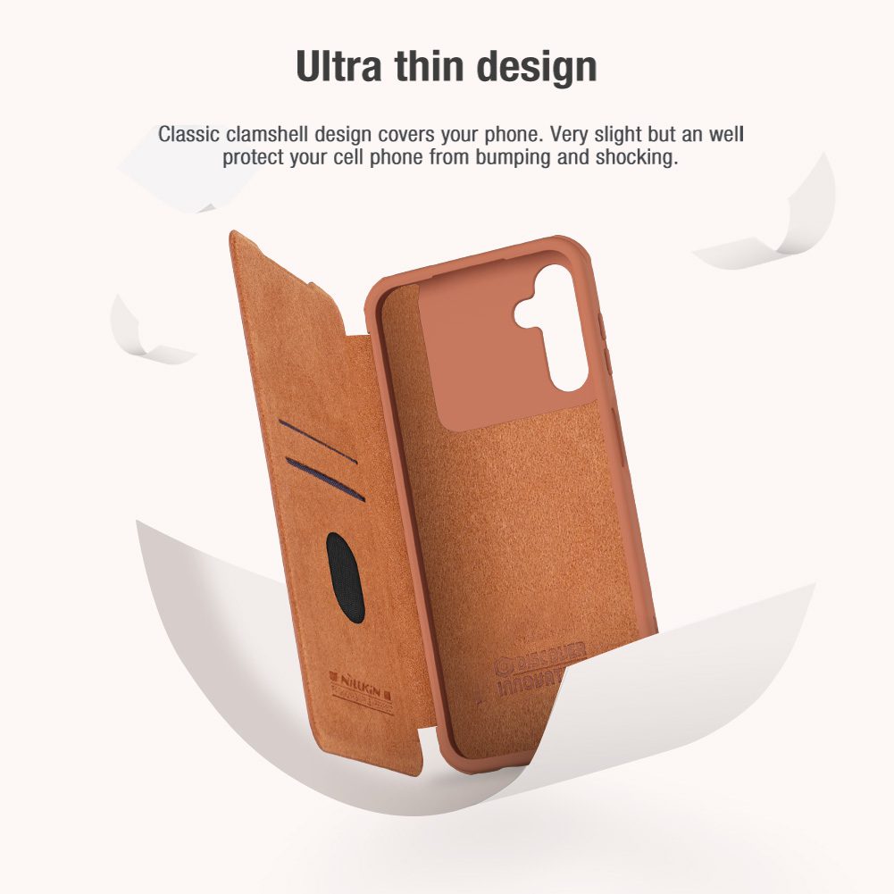 Nillkin Qin Book PRO Pouzdro pro Samsung Galaxy A14 4G / A14 5G Black / Černá - Obrázek 6