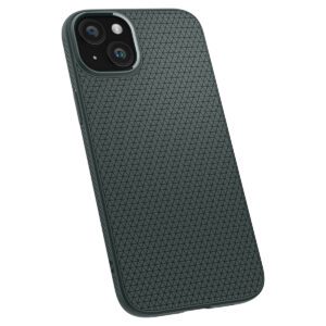 Spigen Liquid Air, abyss green - iPhone 15