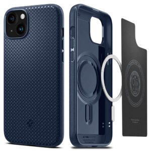 Spigen Mag Armor MagSafe, navy blue - iPhone 15