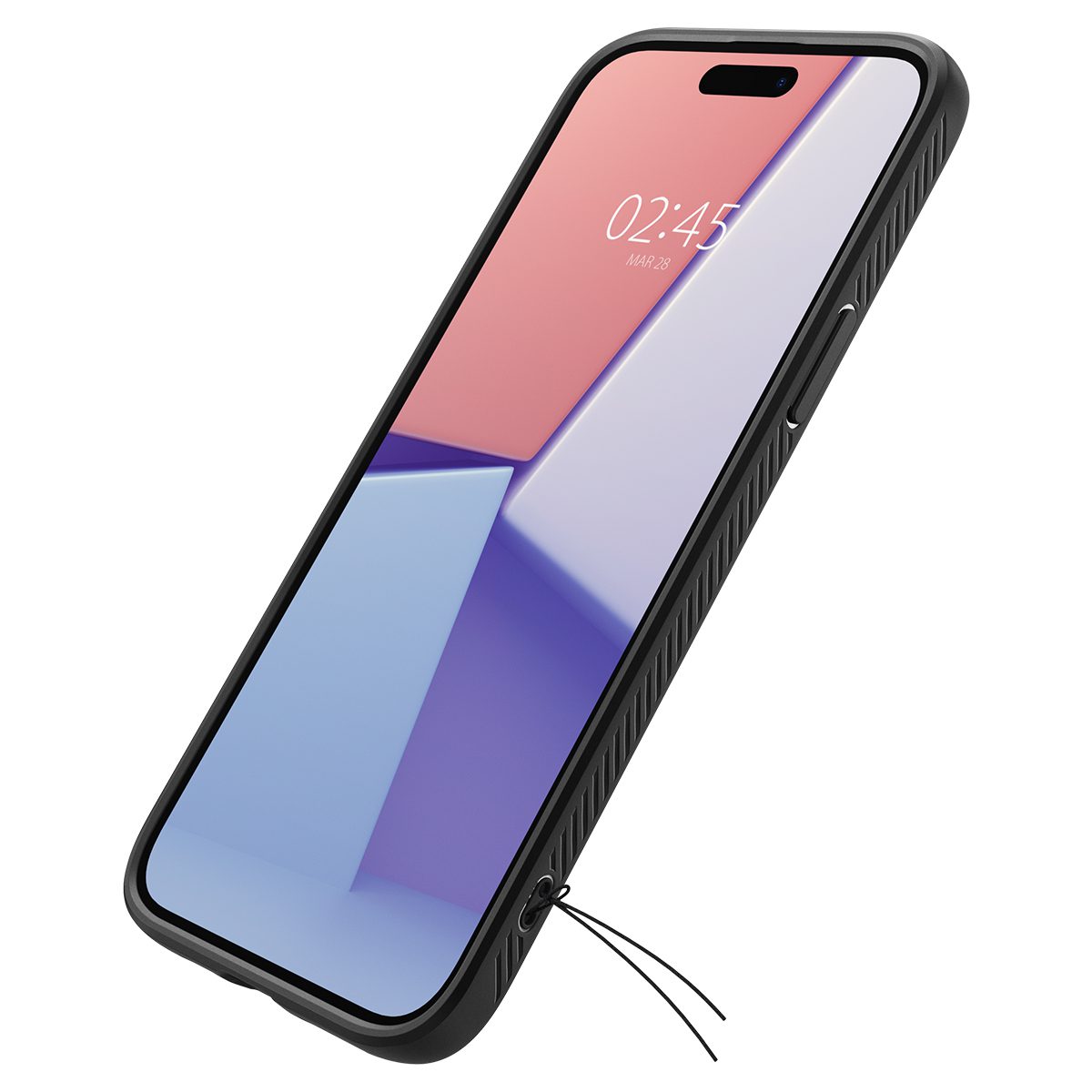 Spigen Liquid Air, matte black - iPhone 15 - Obrázek 16