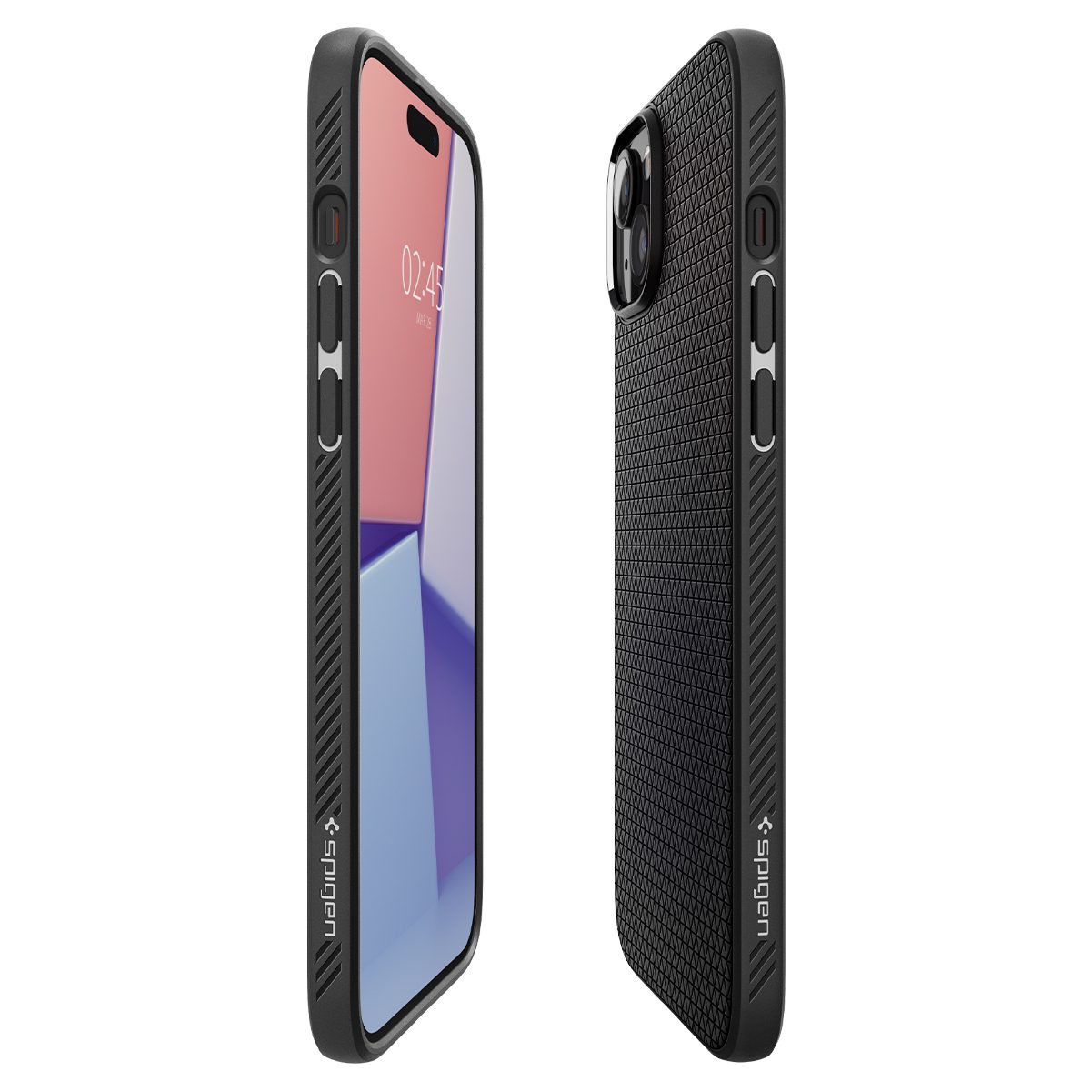 Spigen Liquid Air, matte black - iPhone 15 - Obrázek 19