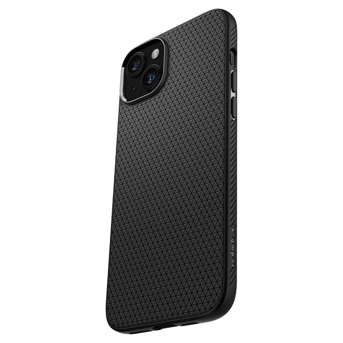 Spigen Liquid Air, matte black - iPhone 15 - Obrázek 3