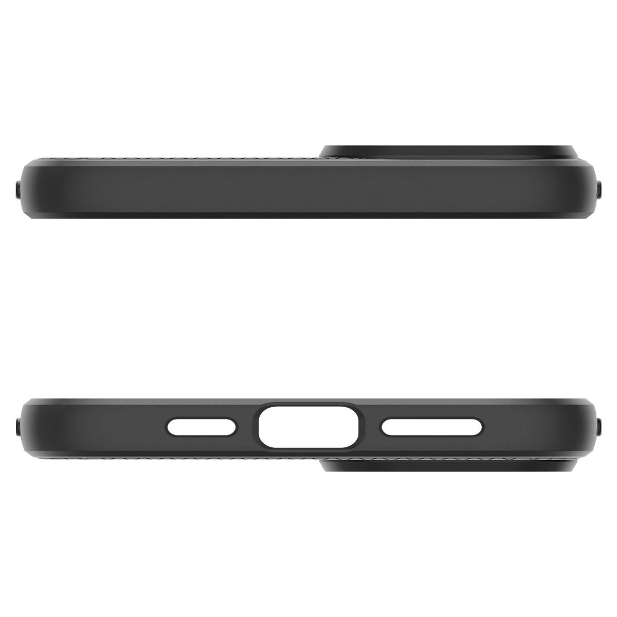 Spigen Liquid Air, matte black - iPhone 15 - Obrázek 5