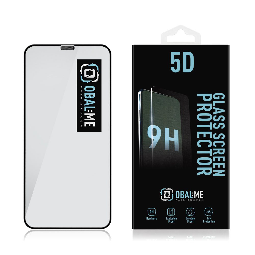 Obal:Me 5D Tvrzené Sklo pro Apple iPhone 11 Pro/ XS/X Black - Obrázek 3