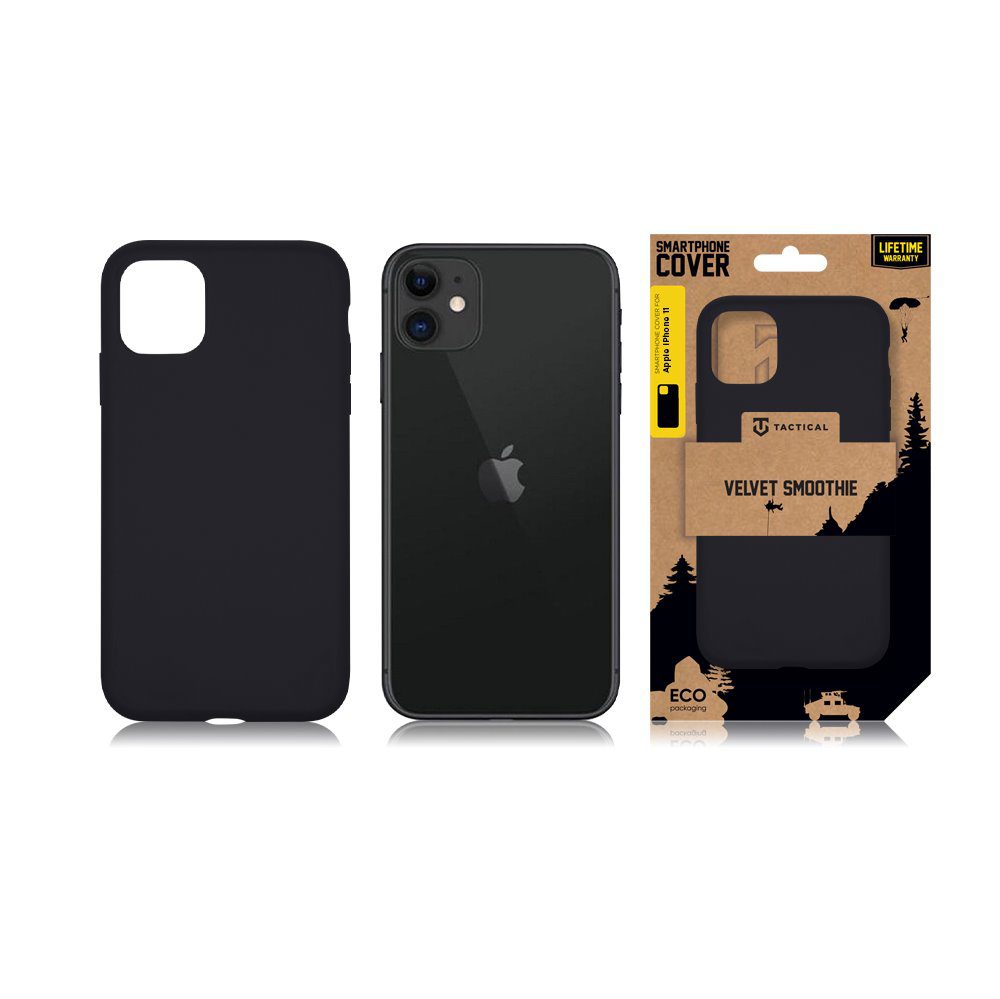 Tactical Velvet Smoothie Kryt pro Apple iPhone 11 Asphalt - Obrázek 4