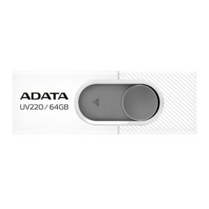 ADATA UV220 64GB USB 2.0 USB-A Bílá-Šedá