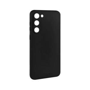 Zadní pogumovaný kryt FIXED Story pro Samsung Galaxy S23 černý