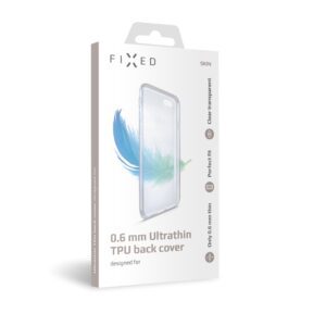 Ultratenké TPU gelové pouzdro FIXED Skin pro Samsung Galaxy A21s, 0,6 mm, čiré