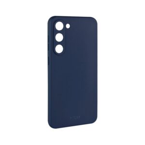 Zadní pogumovaný kryt FIXED Story pro Samsung Galaxy S23 Modrý