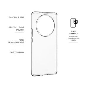 TPU gelové pouzdro FIXED pro Honor Magic5 Lite 5G čiré