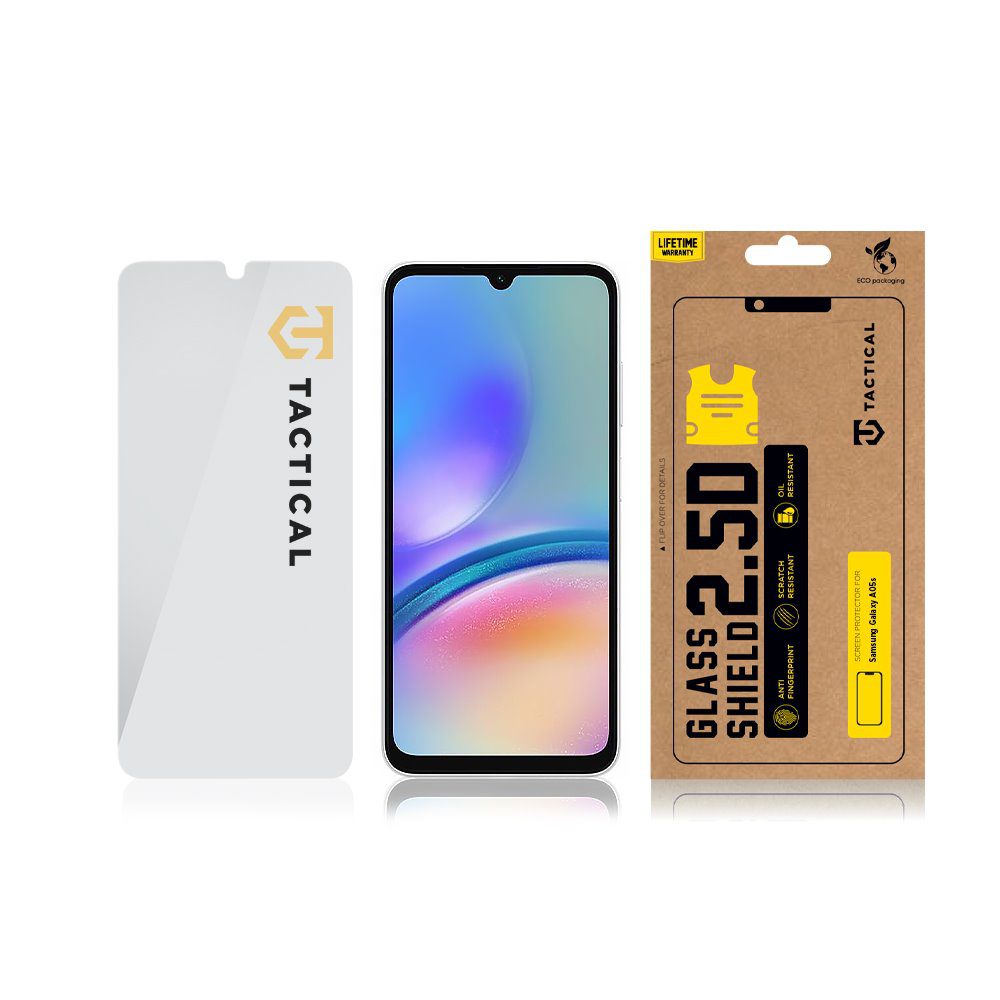Tactical Glass Shield 2.5D sklo pro Samsung Galaxy A05/A05s Clear - Obrázek 4