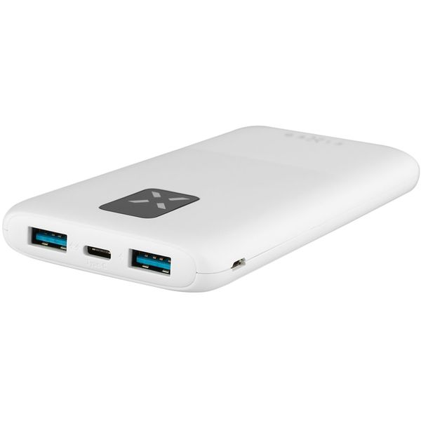 Powerbanka FIXED Zen 10 s LCD displejem a výstupem PD 20W, 10 000 mAh, bílá - Obrázek 5