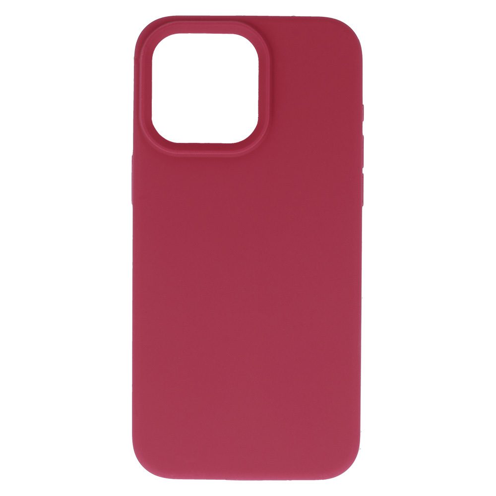Silicone Lite Case Ochranný Kryt pro Samsung Galaxy A7 2018 Burgundy Red / Červená