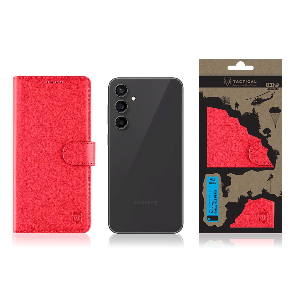 Tactical Field Notes pro Samsung Galaxy S23 FE 5G Red - Obrázek 4