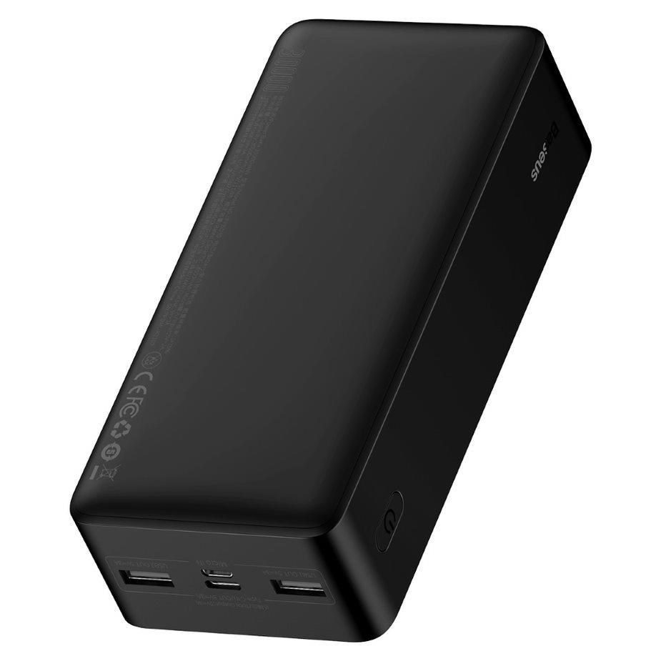 Baseus Bipow Digital displej Powerbanka 30000mAh 15W Black - Obrázek 3