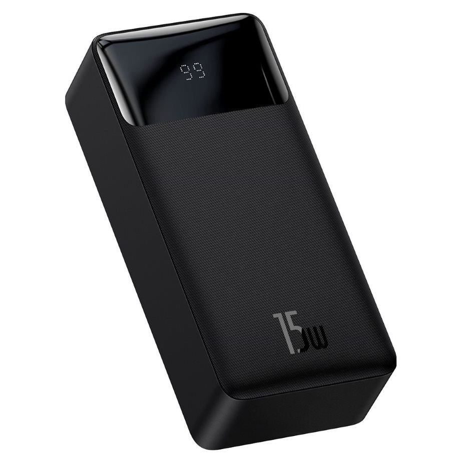 Baseus Bipow Digital displej Powerbanka 30000mAh 15W Black - Obrázek 5