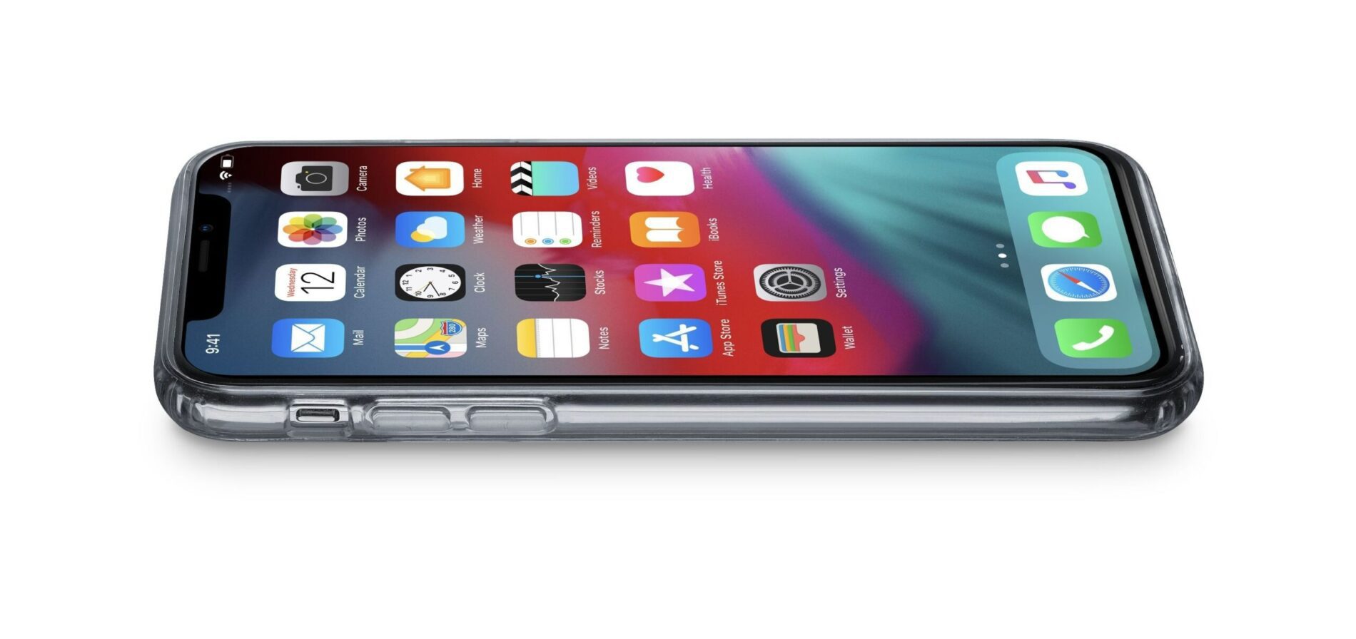 Zadní čirý kryt s ochranným rámečkem Cellularline CLEAR DUO pro Apple iPhone XS Max - Obrázek 4