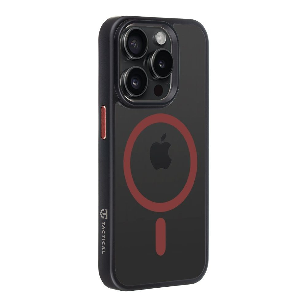 Tactical MagForce Hyperstealth 2.0 Kryt pro iPhone 15 Pro Black/Red - Obrázek 3