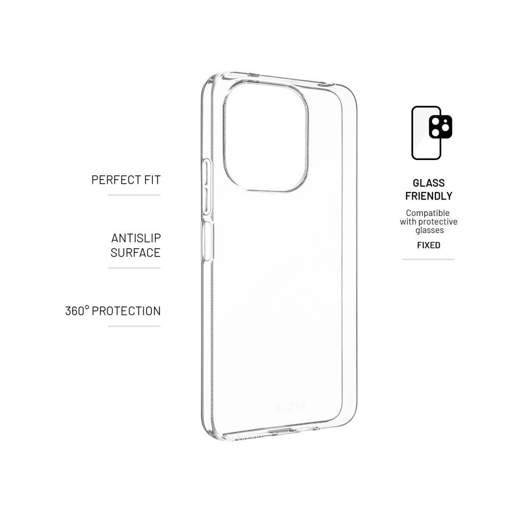 TPU gelový kryt FIXED Story pro Xiaomi Redmi 13 4G/Poco M6, čirý