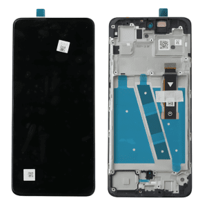 Motorola Moto G72 (XT2255) LCD displej + Dotyková Deska + Přední Kryt Černá/Black