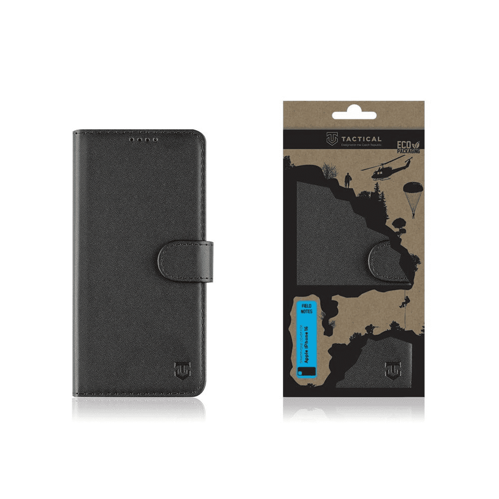 Tactical Field Notes pro Apple iPhone 16 Black - Obrázek 4