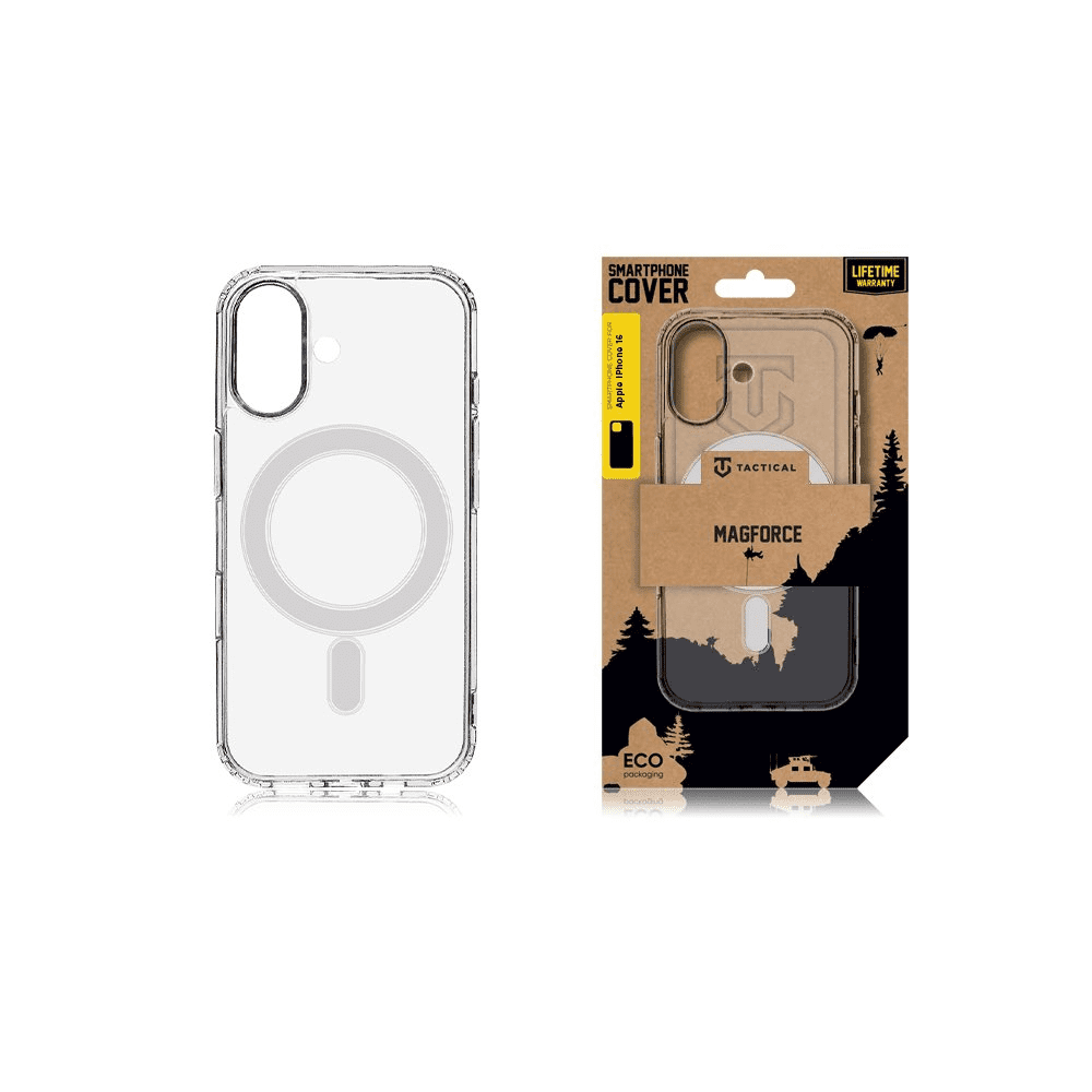 Tactical MagForce Kryt pro Apple iPhone 16 Transparent - Obrázek 3