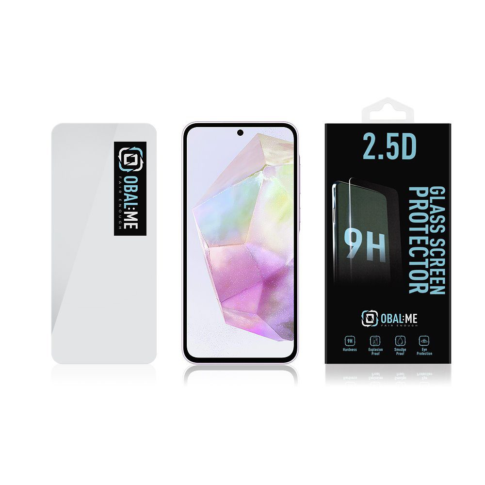 OBAL:ME 2.5D Tvrzené Sklo pro Samsung Galaxy A35 5G / A55 5G Clear - Obrázek 4