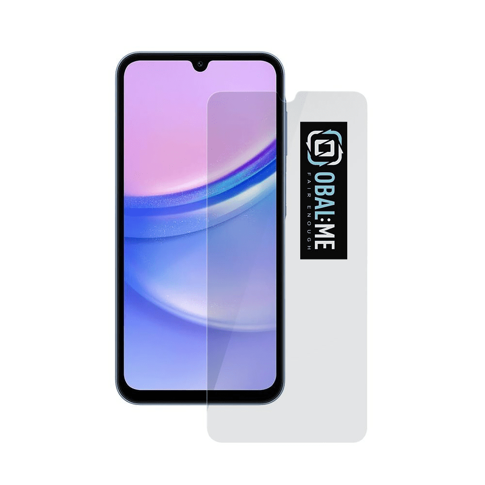 OBAL:ME 5D Tvrzené Sklo pro Samsung Galaxy A15 4G/5G Black