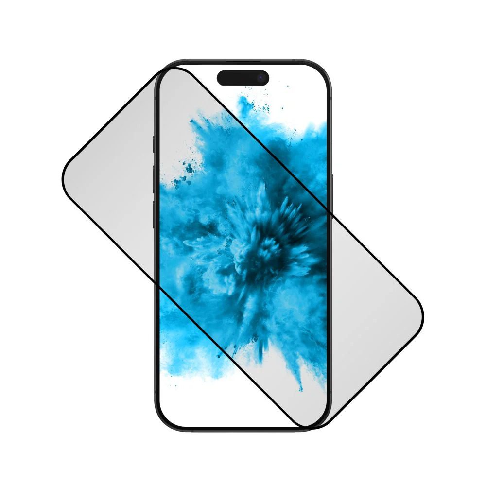 Ochranné tvrzené sklo FIXED Privacy Full-Cover pro Apple iPhone 16 Pro, lepení přes celý displej, černé - Obrázek 2