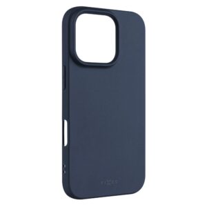 Zadní pogumovaný kryt FIXED Story pro Apple iPhone 16 Pro Max, modrý