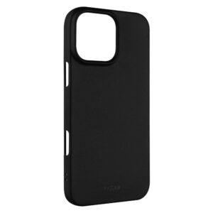 Zadní pogumovaný kryt FIXED Story pro Apple iPhone 16 Pro, černý