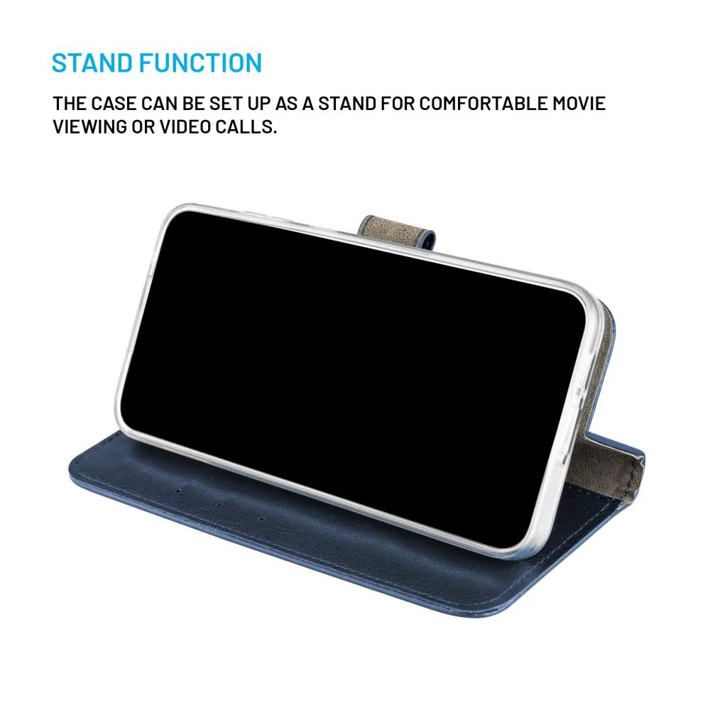 Pouzdro typu kniha FIXED Opus pro Samsung Galaxy A16 4G / A16 5G, modré - Obrázek 7