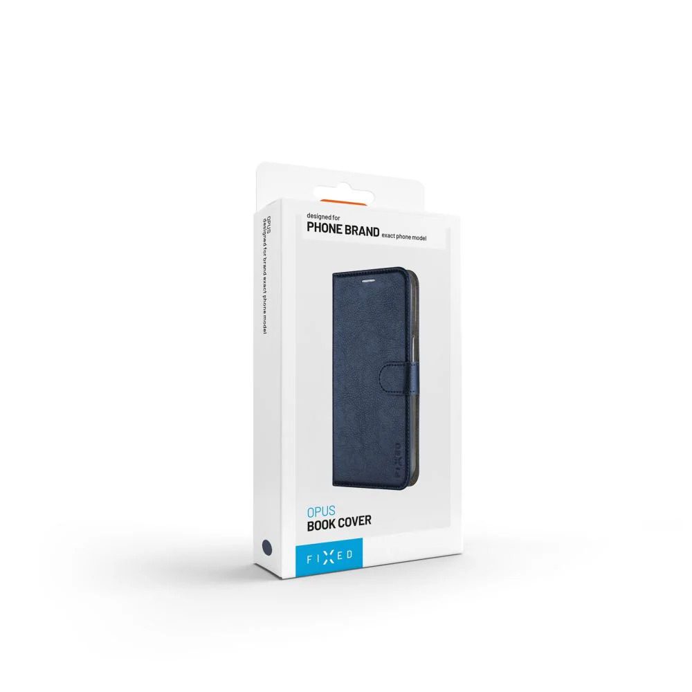 Pouzdro typu kniha FIXED Opus pro Samsung Galaxy A16 4G / A16 5G, modré - Obrázek 10