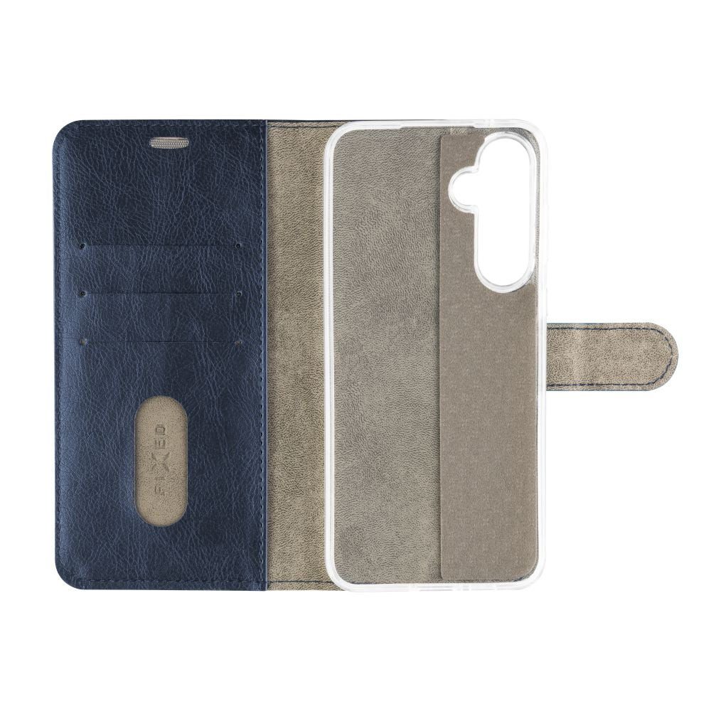 Pouzdro typu kniha FIXED Opus pro Samsung Galaxy A16 4G / A16 5G, modré - Obrázek 2