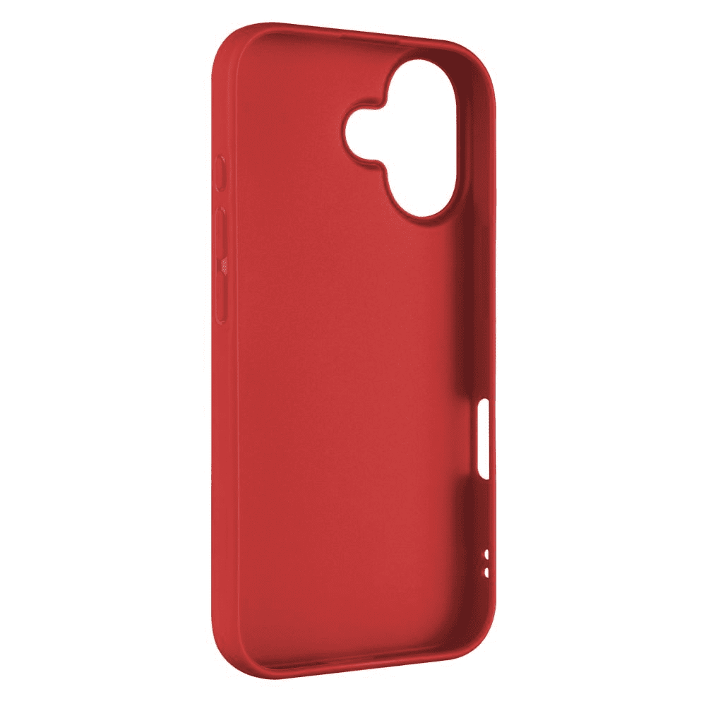 Zadní pogumovaný kryt FIXED Story pro Apple iPhone 16, červený - Obrázek 2