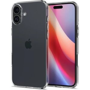 Kryt Spigen Liquid Crystal pro iPhone 16 Plus, Crystal Clear