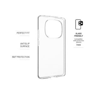 TPU gelový kryt FIXED Story pro Xiaomi Redmi Note 14 Pro 5G/POCO X7, čirý