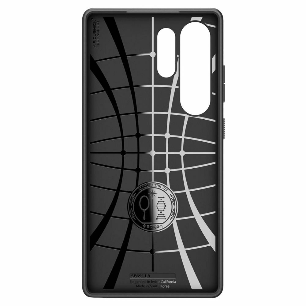 Spigen Liquid Air Kryt pro Samsung Galaxy S25 Ultra Matte Black - Obrázek 4