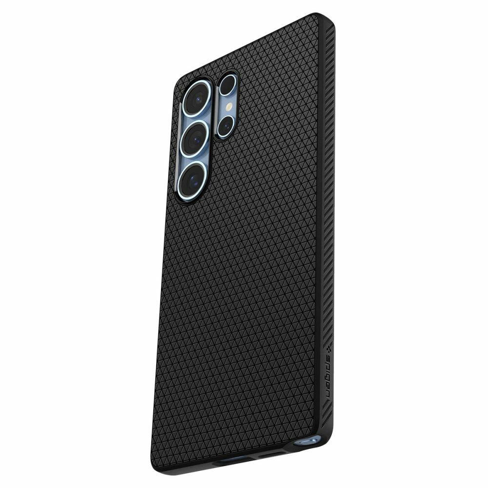 Spigen Liquid Air Kryt pro Samsung Galaxy S25 Ultra Matte Black - Obrázek 8