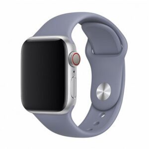 Řemínek pro Apple Watch 40mm Devia Deluxe Sport Band Lavender Gray / Šedá